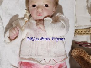 ASHLEY du Kit Realborn Ashley Awake de Bountiful Baby