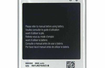 Batterie Samsung B600BE pour Samsung Galaxy GT-i9500 S4 i959 i9505 (2600mAh,3.8V)
