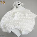 tuto tricot bb, tricot bebe, tutoriel, patron, explications, modèle layette bb a tricoter pdf