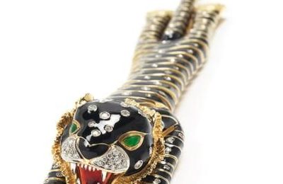 Frascarolo. Bracelet « Panthère »