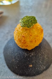 Restaurant et hôtel Le Gastronome - terrasse et mises en bouche