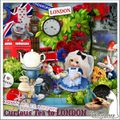 "CURIOUS TEA TO LONDON" de Kittyscrap