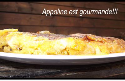 Tortilla aux restes d'apéritifs (tuiles)