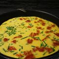 FRITTATA Chorizo Parmesan