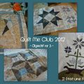 Quilt Me Club 2012 - Objectif nr 3