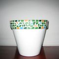 Mosaique "Cache Pot"