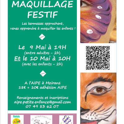 Découverte du maquillage festif