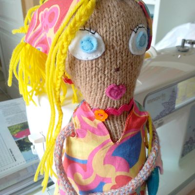 Ginette fait du surf .... 