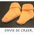 Les chaussettes à revers