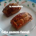 Mini cakes au saumon et au fenouil