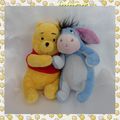 Doudou Peluche Winnie Bourriquet Assis Disney