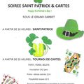 Saint Patrick et tournoi de cartes du 17 Mars 2012