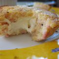 Moelleux jambon gruyère au coeur de kiri