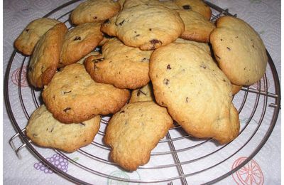 Cookies aux pépites de chocolat de ma copine Sana