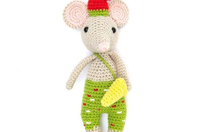 Amigurumi Souris de Noël by Rico design