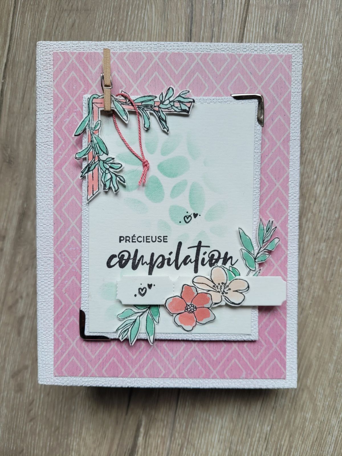 Mini-album "Précieuse compilation" - CaféChocoScrap