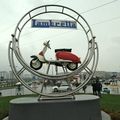 Rond-point à Riccione (Italie)