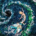 22 mars: la journée internationale de l'eau - série photo de B. Von Wong de sirènes au milieu d'une mer de plastique...