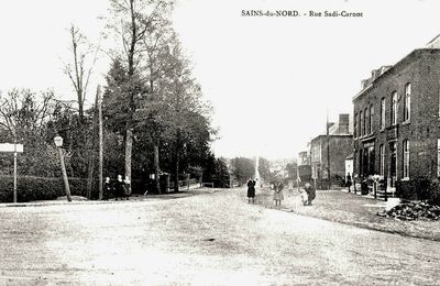 SAINS DU NORD - La Rue Sadi Carnot