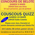 Inscription au couscous quizz du 19 mars !