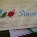 Broderie pour Simon