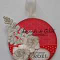 CARTES DE NOEL EN FORME DE BOULES