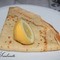 crêpes au citron