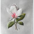 ~~~~ Peinture à l'aiguille Magnolia fini ~~~~