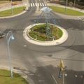 Rond-point à Ettelbruck (Grand Duché du Luxembourg)