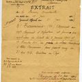 3 documents appartenant à un officier avignonnais du 58° RI