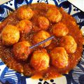 Tajine de boulettes de merlan