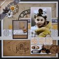 Plus d'inspiration avec le kit Multi Pages de Février 2014 "Jour de février" par Cathyscrap85