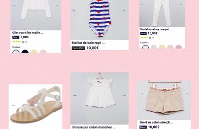 Shopping enfants en ligne : ma sélection KIABI nouvelle collection