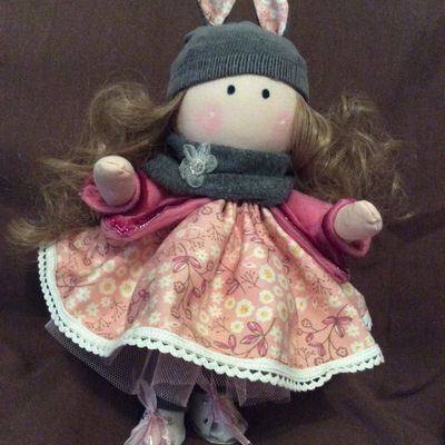 Poupée Chloé lapine 