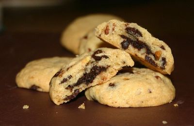 Cookies fourrés au chocolat