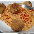 BOULETTES DE THON A L'ITALIENNE