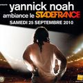 Yannick Noah au stade de France