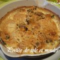 poêlées de sole et de moules