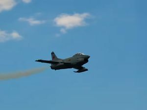 Un Fiat G91 à l’échelle 1/2,7