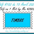 Un défi "Timbre" pour le CBBB.