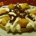 Tarte profiterole