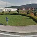 Rond-point à Piasco (Italie)
