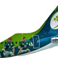 Nouvelle livrée Rugby d'@AerLingus