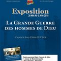 La grande guerre des hommes de Dieu : exposition et conférence à St Maur