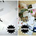 ENVELOPPES CUSTOMISÉES avec des découpes de journaux, images