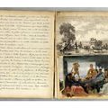 Charles-Dominique Lahalle, dit Oscar (1834 -1909) : Carnets manuscrits et aquarelles