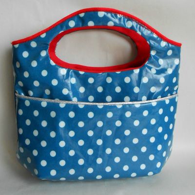 Sac cabas mini retro à pois