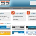 Menu css - Générateur de menu css