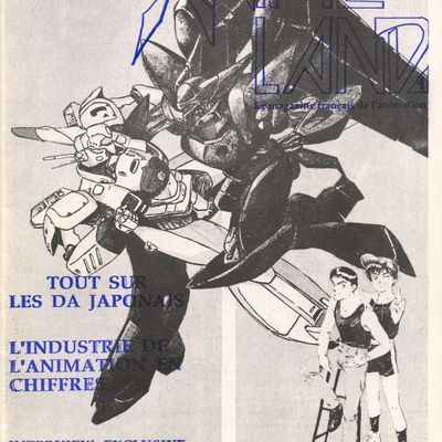 Animeland n°001, l'original d'avril 1991 et ses deux rééditions de 1992 et 2016