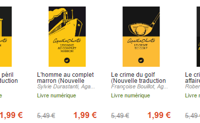 Agatha Christie : tous ses titres à 1,99€